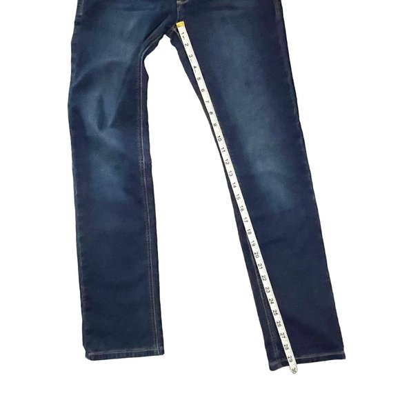 Hudson Boys Jude Skinny Jean Stretch Slim Size 16 Dark Wash Moon Dust 5 Pocket - Picture 4 of 10